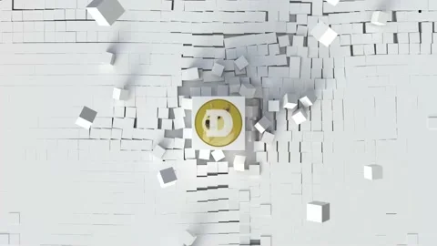 Dogecoin Stock Footage 165499854