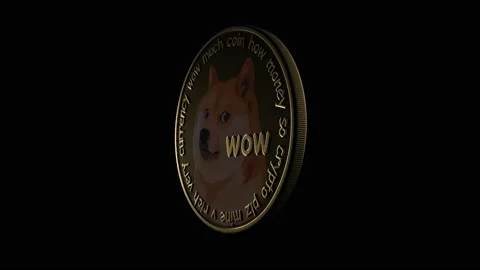 DOGECOIN - Light Pans Stock-Footage 175468124