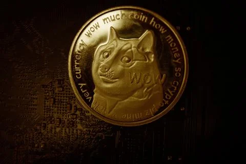 Dogecoin Stock Photos
