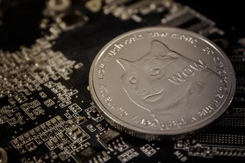 Dogecoin Foto stock