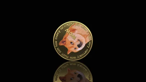DOGECOIN Rolling Stock-Footage 175475530