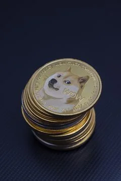 Dogecoins Stock Photos