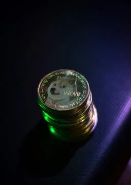 Dogecoins Stock Photos