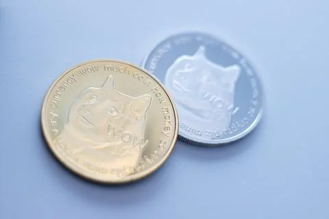 Dogecoins Stock Photos