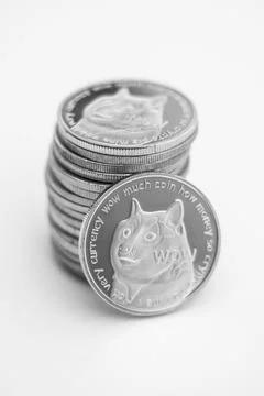 Dogecoins Stock Photos