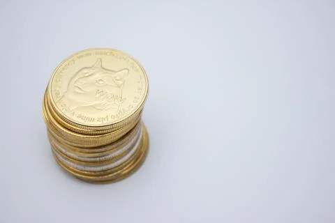 Dogecoins Stock Photos