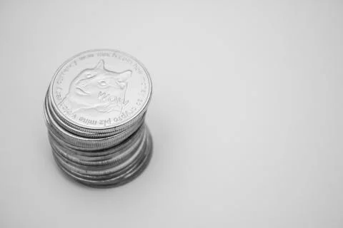Dogecoins Stock Photos