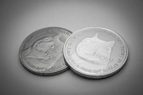 Dogecoins Stock Photos