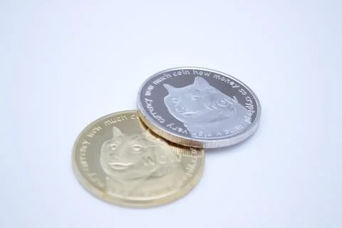 Dogecoins Stock Photos