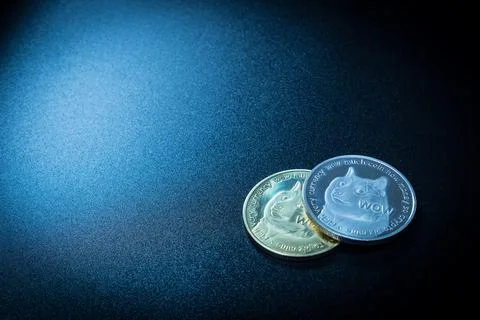 Dogecoins Stock Photos
