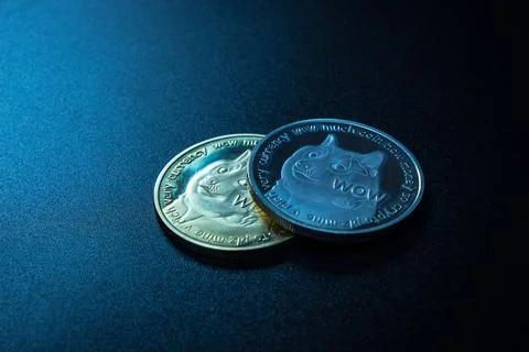 Dogecoins Foto stock