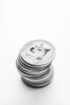 Dogecoins Stock Photos