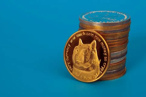 Dogecoins Stock Photos