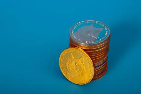 Dogecoins Stock Photos