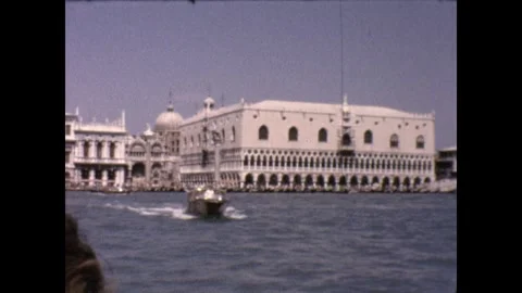 Doges Palace 1965 Stock Footage 253122646