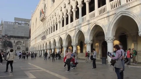 Doge's Palace Stock Footage 81300265