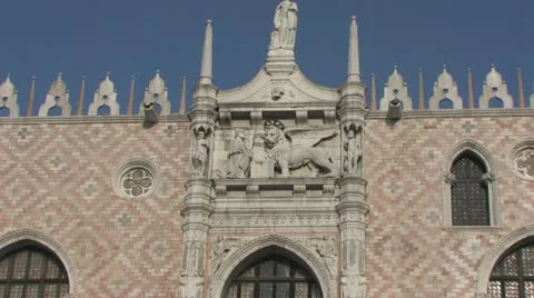 Doge's Palace in Venice Stock Footage 12675991