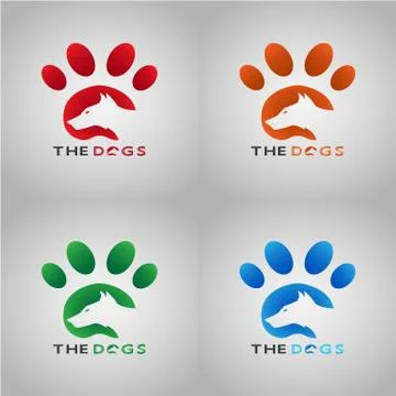 THE DOGS 2017 17 Stock Illustration