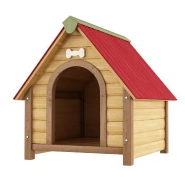 Dog's kennel Stock Illustration