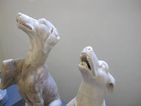 Dogs statue Stock Photos