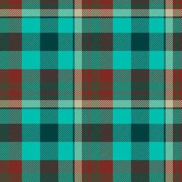 Dogtooth plaid pattern check, new year vector seamless tartan. Fit texture .. Stock Illustration