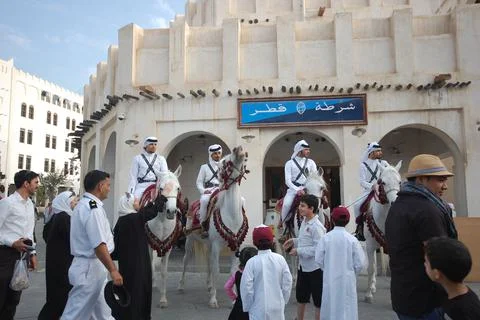 Doha ,Budapest and Rio de Janeiro city and sea panoramic views Stock Photos