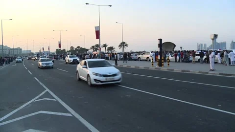 Doha Capital of Qatar Video stock 247795889