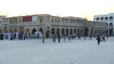 Doha Capital of Qatar Stock Footage 247795905