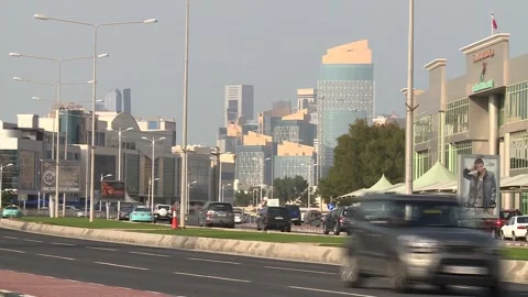 Doha Capital of Qatar 库存影片 247795918