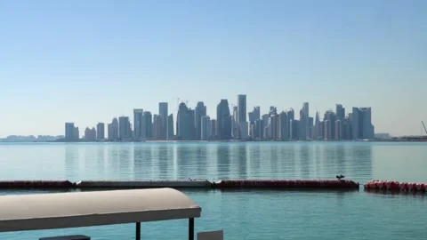 Doha City Stock Footage