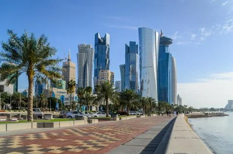 Doha Qatar Stock Photos
