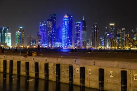 Doha, Qatar Foto stock