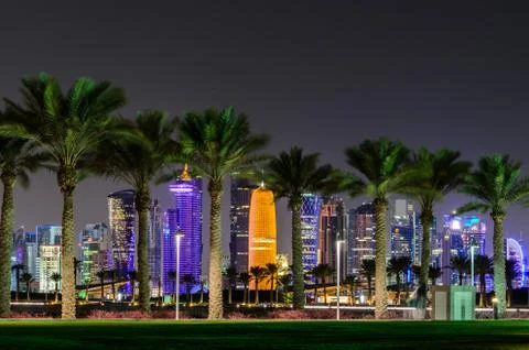 Doha, Qatar Foto stock