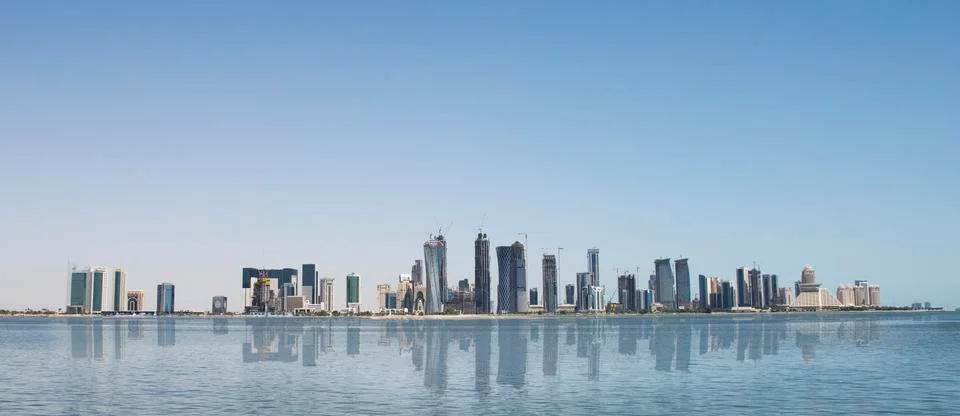 Doha Skyline Stock Photos