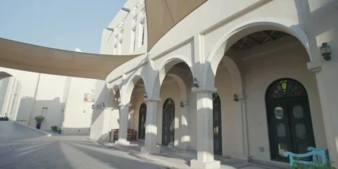 DOHA,QATAR - 5th of March, 2025: Katara Cultural Village in Doha, Qatar. Stock Footage 304676149