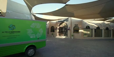 DOHA,QATAR - 5th of March, 2025: Katara Cultural Village in Doha, Qatar. Stock Footage 304677260
