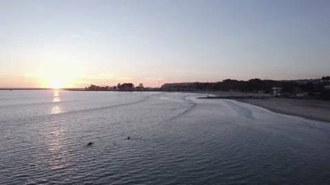 Doheny Beach Sunset. Stock Footage 235385859