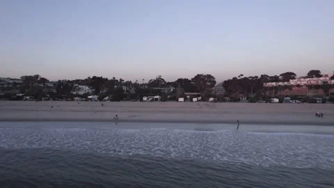 Doheny Beach Sunset. Stock Footage 235388173