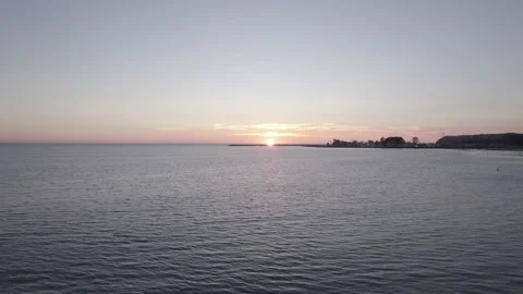 Doheny Beach Sunset. Stock Footage 235388419