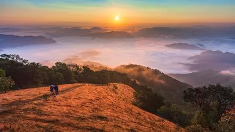 Doi pui co Stock Photos