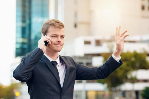 Doing business on the go Stock Photos