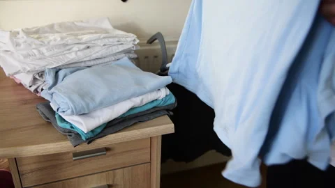 Doing the laundry. Stock Footage 285044343