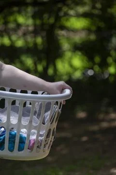 Doing Laundry Stock Photos