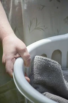 Doing Laundry Stock Photos