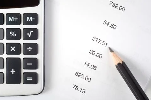 Doing the math Stock Photos