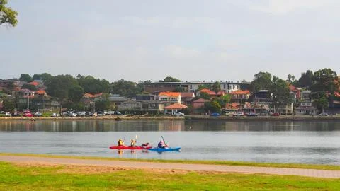 Dolbroyd Point - Kayakers Stock Photos