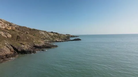 Doldrum Bay in Howth, Dublin Stock Footage 166785655
