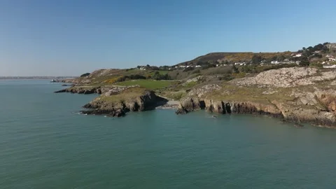 Doldrum Bay, Howth, Dublin Stock Footage 166785887
