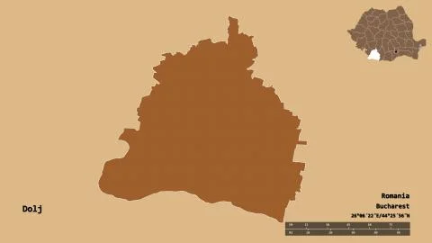 Dolj, county of Romania, zoomed. Pattern Stock Illustration