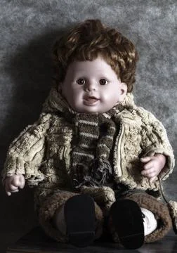 Doll of a boy Stock Photos